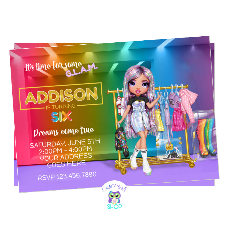 Rainbow High Invitation Rainbow High Dolls Cute Pixels Shop