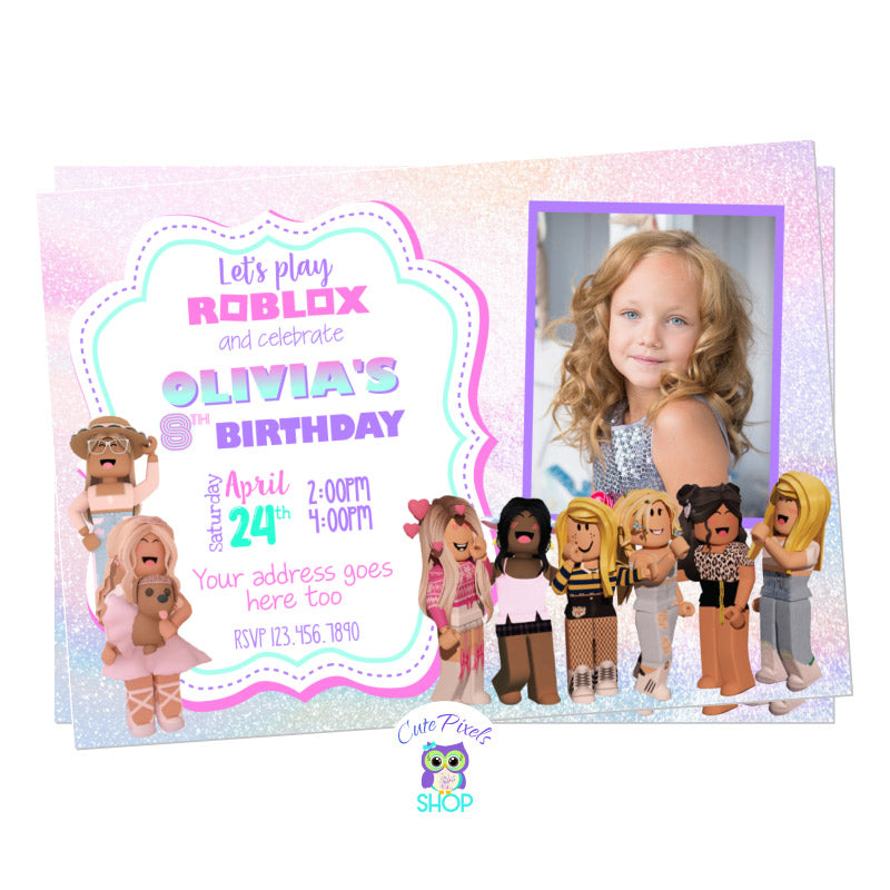 Girl Roblox Cards 