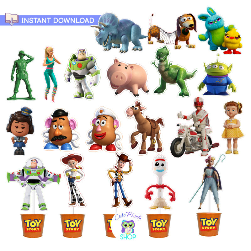 toy story 1 character list