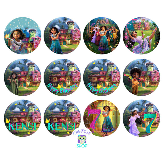 Encanto Cupcake Toppers - Encanto Birthday – Cute Pixels Shop