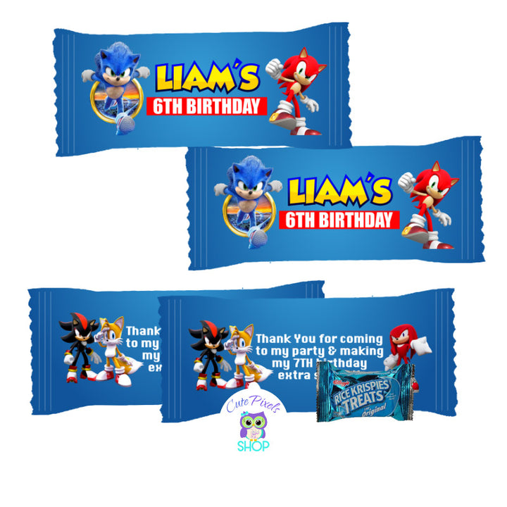 Sonic Birthday Party Supplies, Sonic Party Decorations Includes