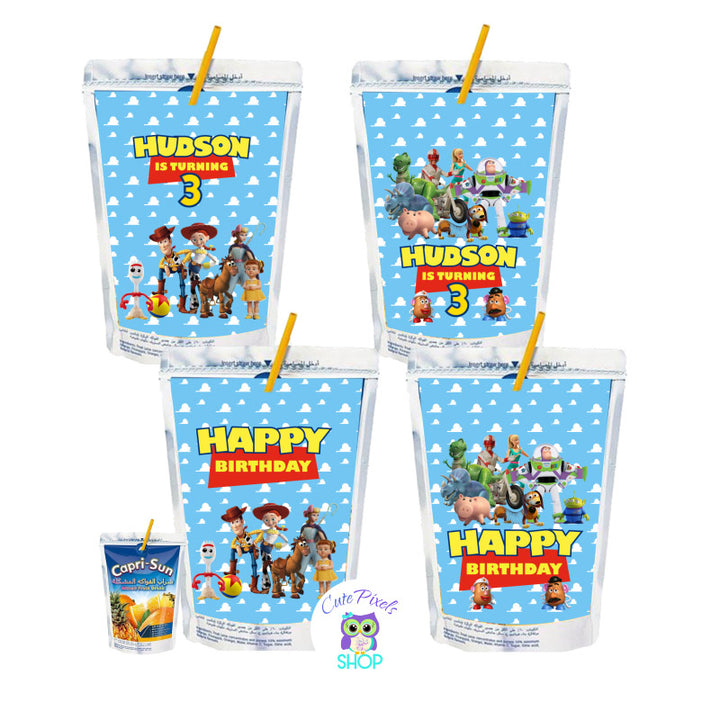 Toy Story Water Bottle Labels 