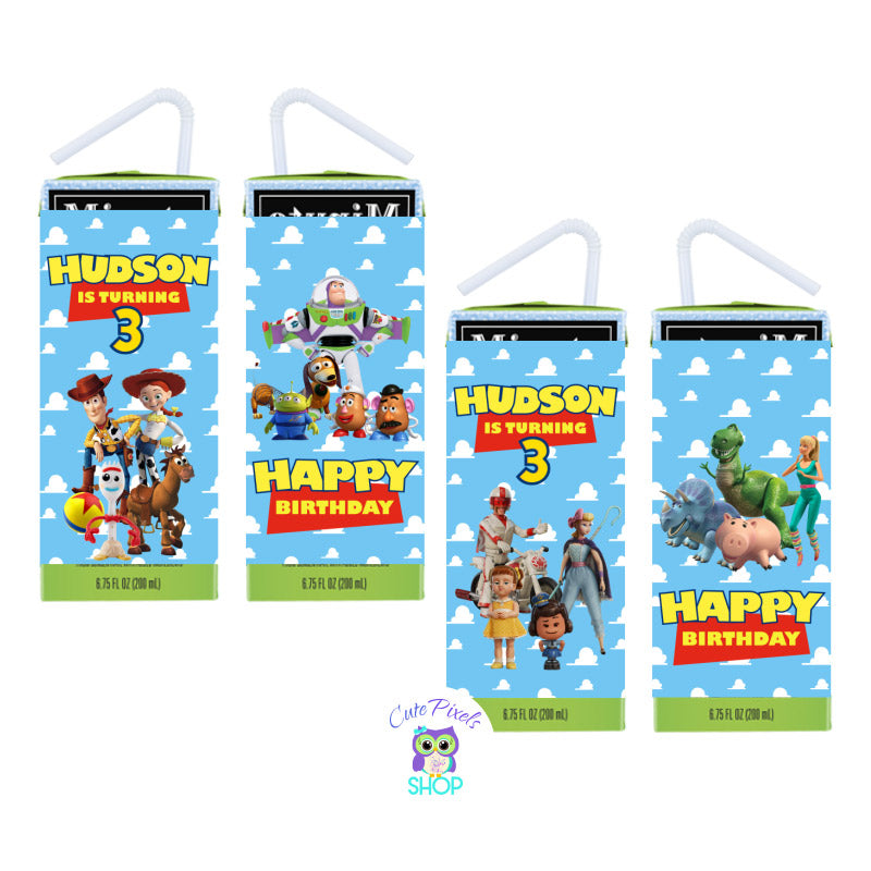 Toy Story Capri Sun Labels - Food & Drink Labels – Cute Pixels Shop